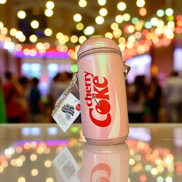 NWT Viral Skinnydip Cherry Coke Crossbody Bag – Can Purse - Picture 9 of 9